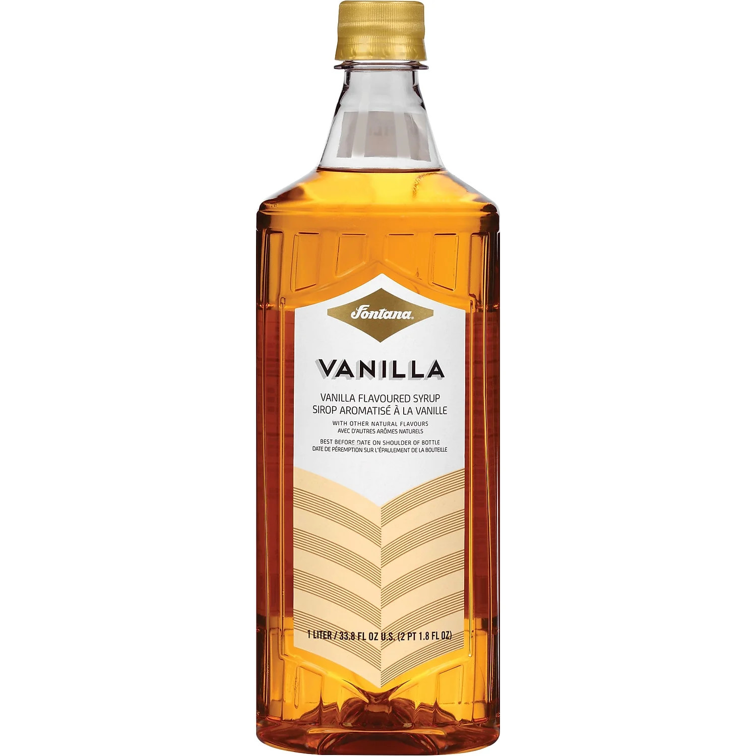 Fontana® Flavored Coffee Syrup, Vanilla, 1 Liter NES41273 - Walmart.com | Walmart (US)