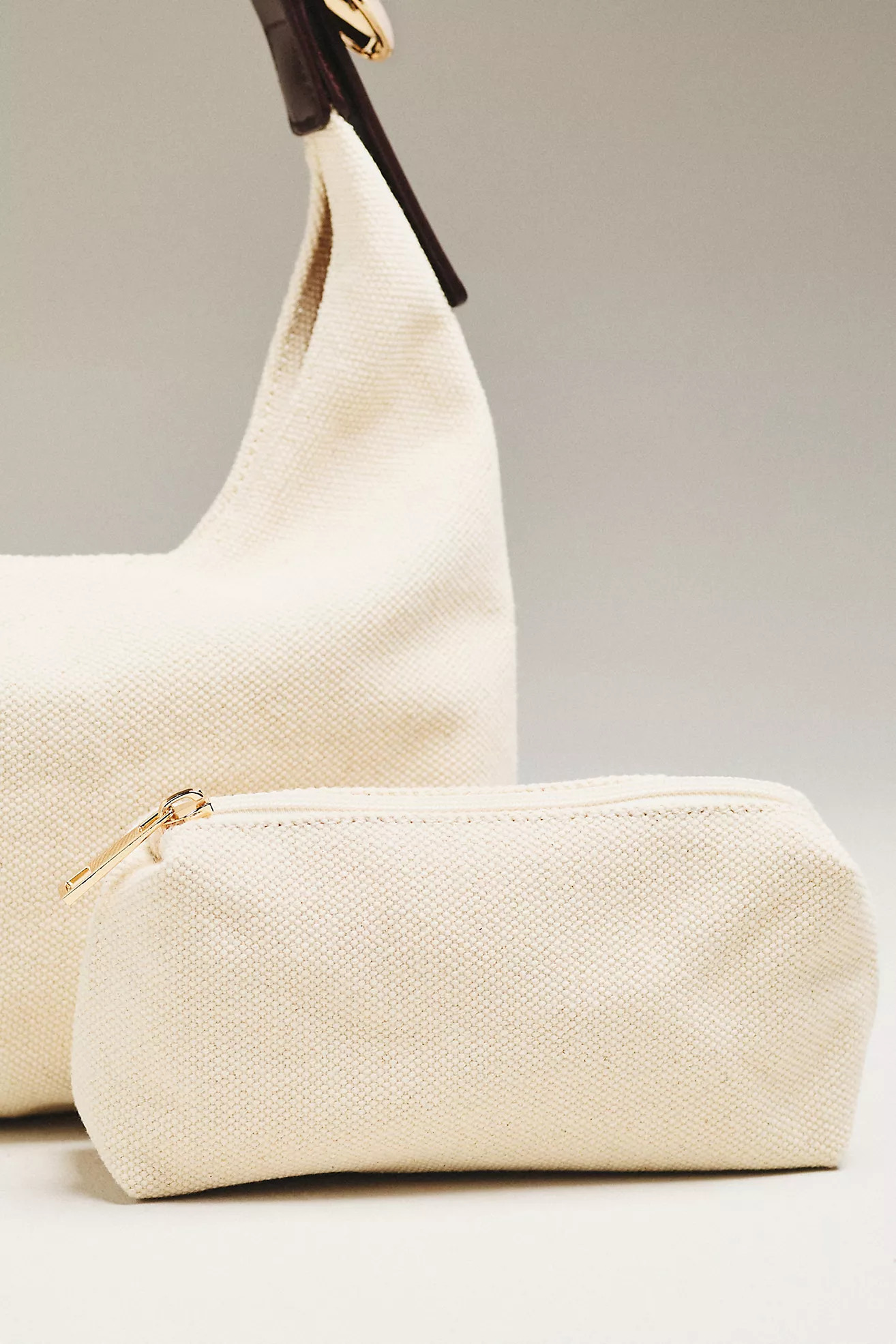 The Love Knot Slouchy Bag: Mini Canvas Buckle Edition | Anthropologie (US)