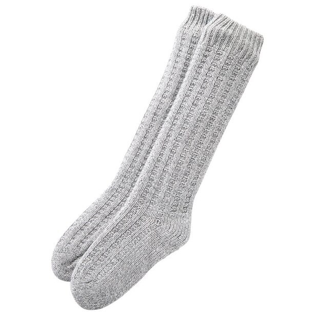 BOX STITCH READING SOCKS™ GREY | Indigo (CA)