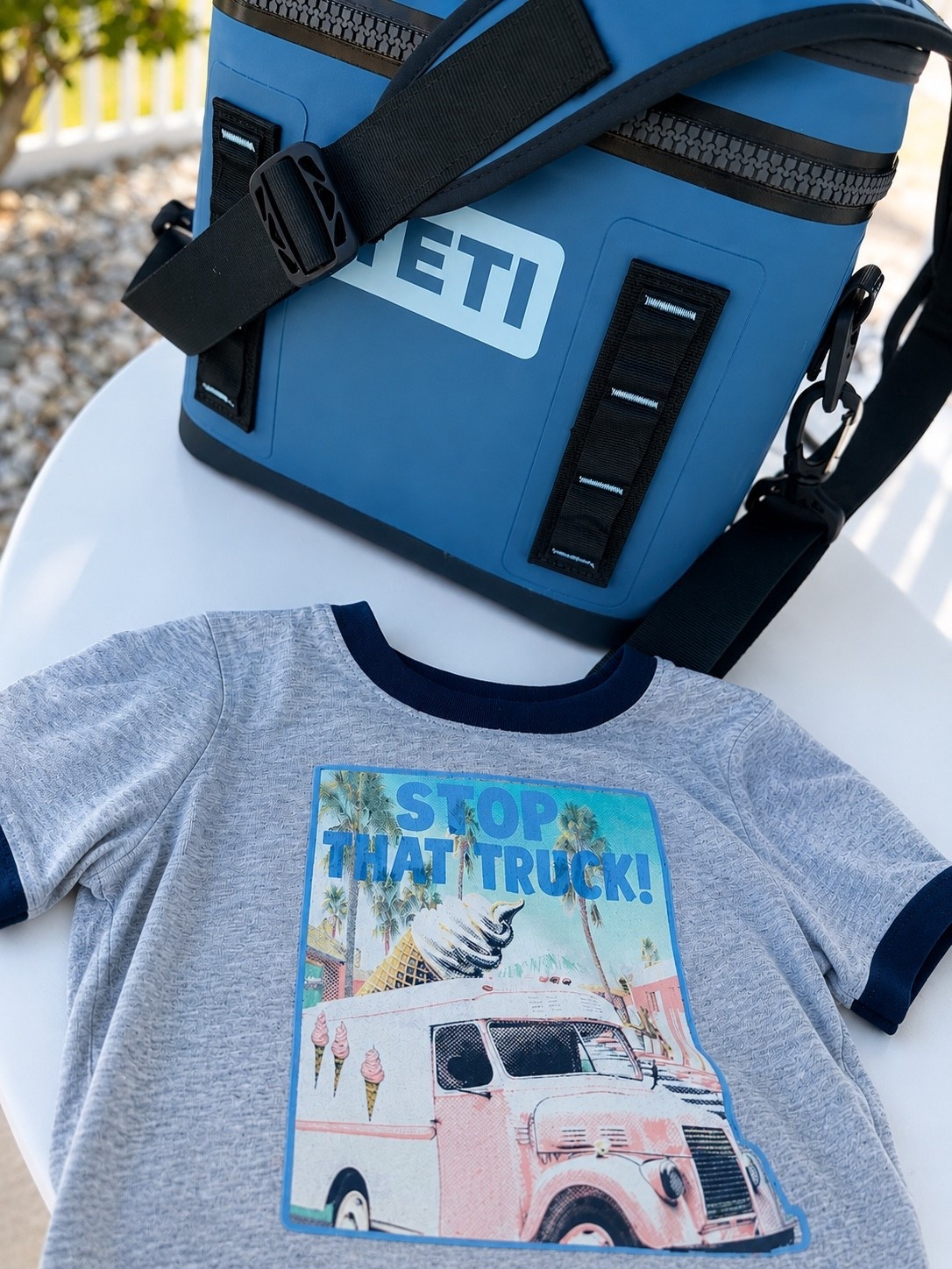 Beach days 🤝 toddler boy essentials ☀️🧊
This YETI cooler + the cutest ice cream truck tee had to make the vacation lineup 🍦💙 Perfect for beach days, pool days, snack runs, and chasing a toddler around all summer 😂

Everything linked in my LTK!
#LTKSeasonal #LTKFamily #LTKKids #LTKTravel #LTKSummer #LTKStyleTip #LTKMens #LTKUnder50 #BeachVacation #ToddlerStyle #BeachEssentials #YETI #SummerStyle #MomLife #VacationStyle

#LTKgrwm #LTKootd #LTKmomlife