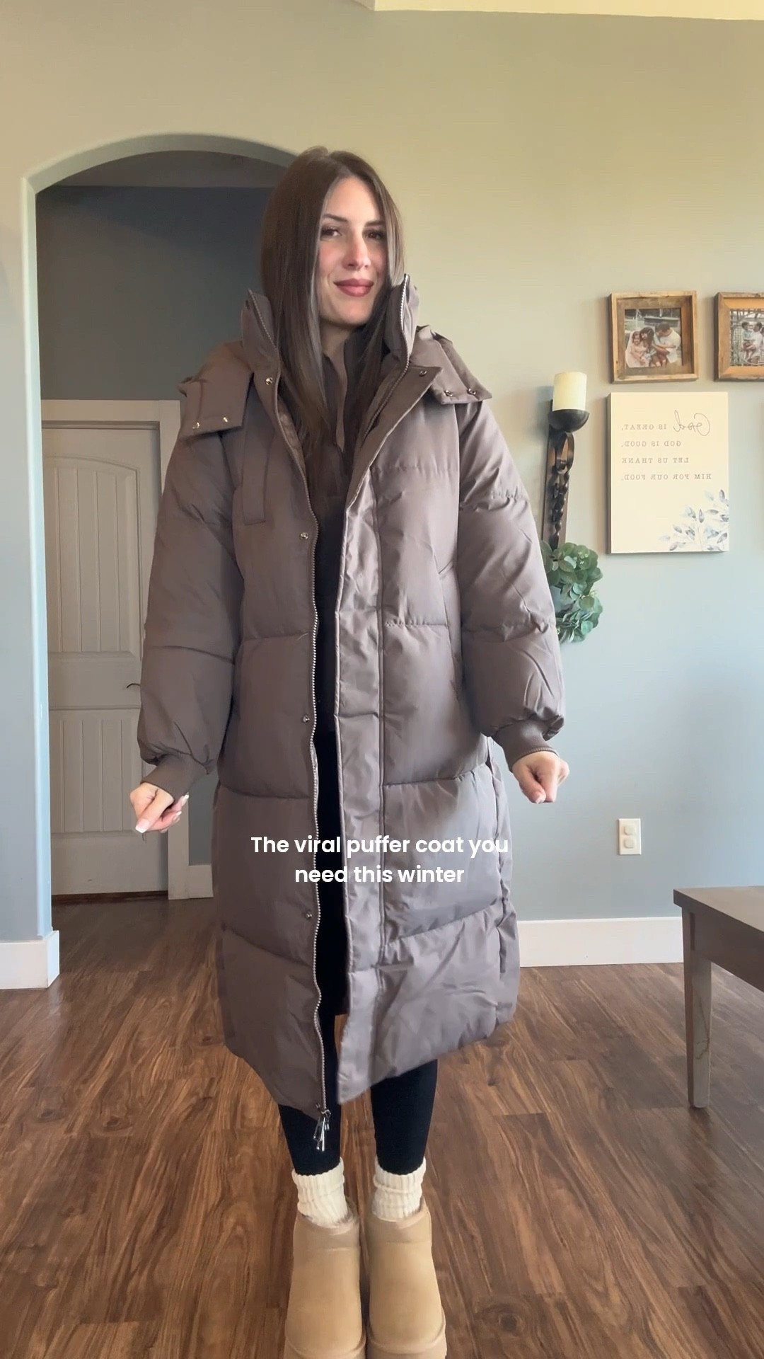 Obsessed with this coat! I am wearing size xsmall. 

Puffer coat, long coat, winter coat 

#LTKootd #LTKSeasonal #LTKFindsUnder100