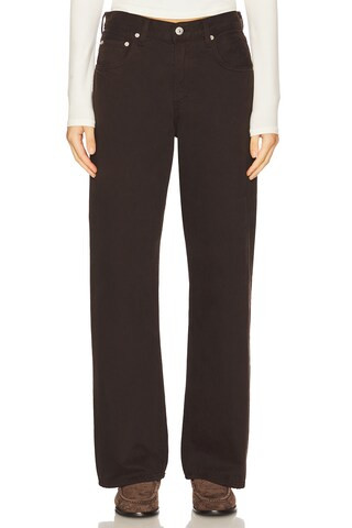 Lindz Low Rise Easy Straight Jeans | Revolve Clothing (Global)