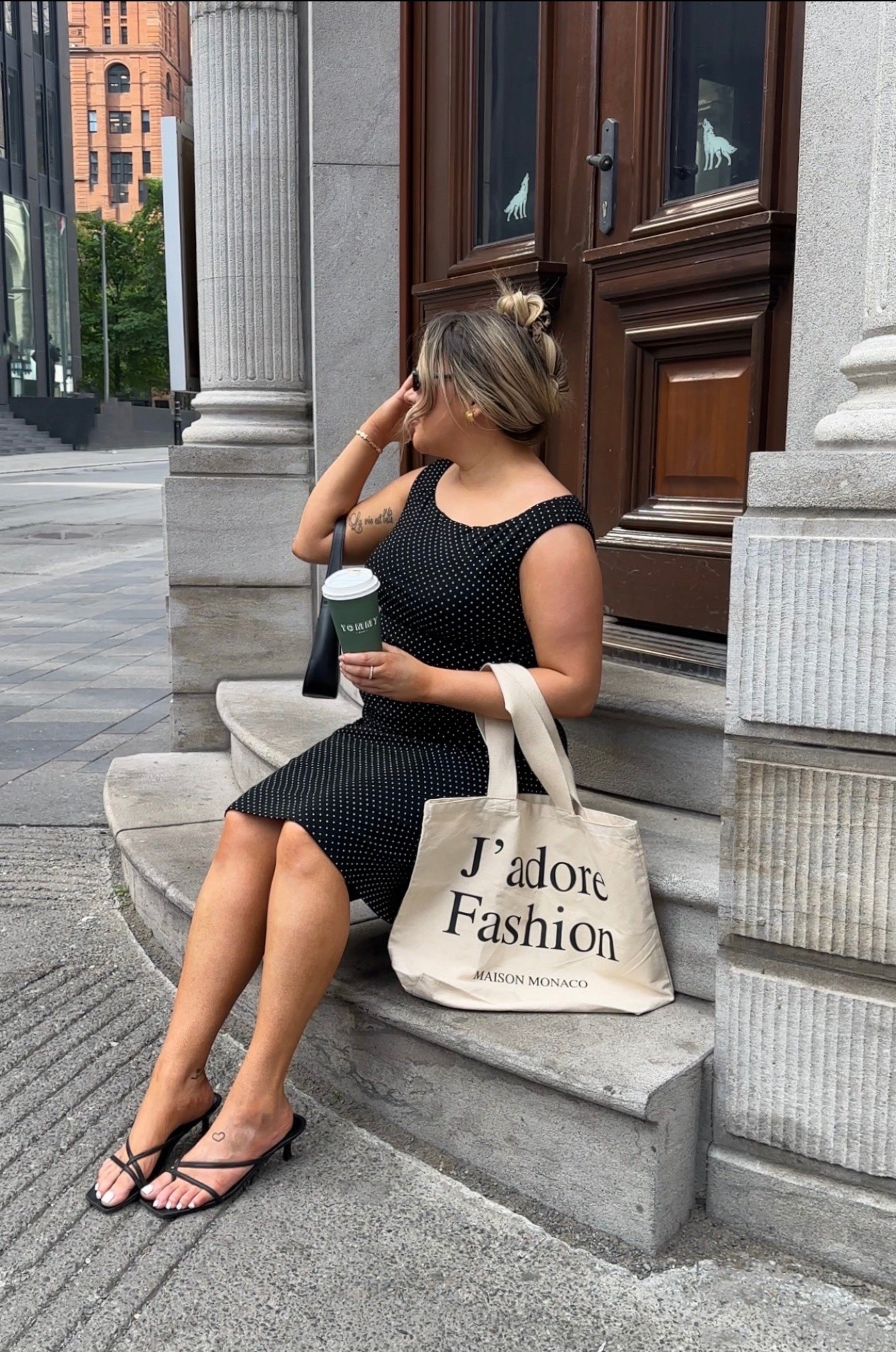 Polka dot skirt, polka dot built in bra boatneck top midsize summer fashion

#LTKsummer #LTKmidsize #LTKplussize