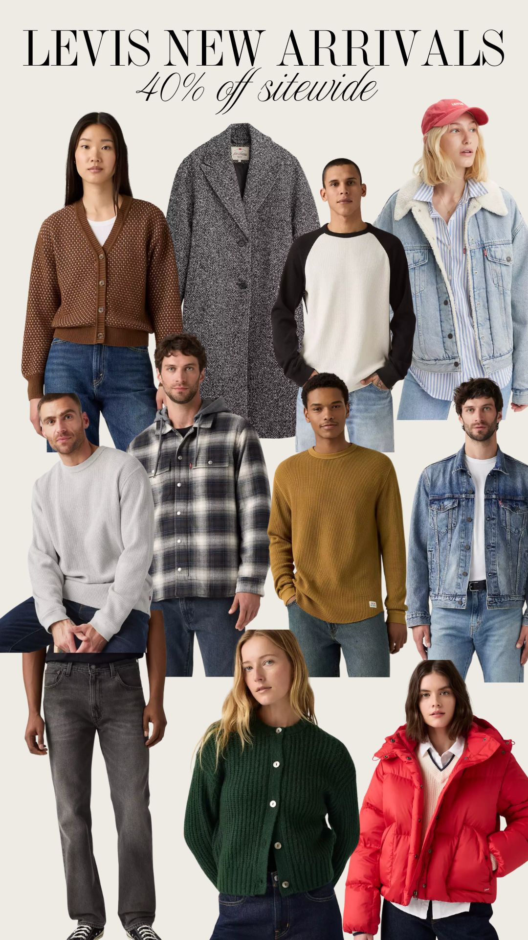 Levi’s Black Friday / Cyber Monday sale is ON! So many great finds are included in their sale.. we LOVE @levis.. they are the only jeans my girls wear. Their whole website is on sale! And lots of things that are usually excluded are included this time too! #LevisPartner
 

#LTKMens #LTKCyberWeek #LTKGiftGuide