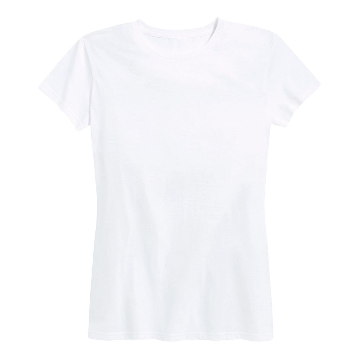 Women's Instant Message Women's Fashion Crewneck T-Shirt Short Sleeve Graphic T-Shirt - White - 1... | Target