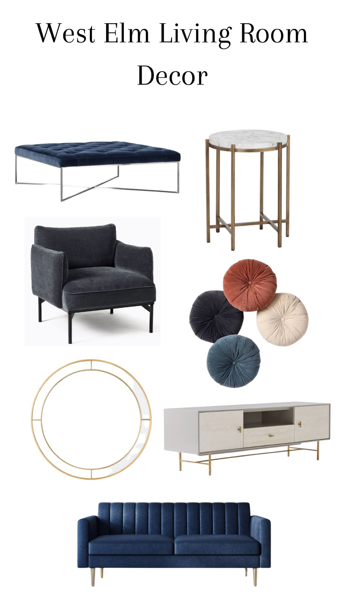 West Elm Living Room Decor

#LTKhome #LTKstyletip
