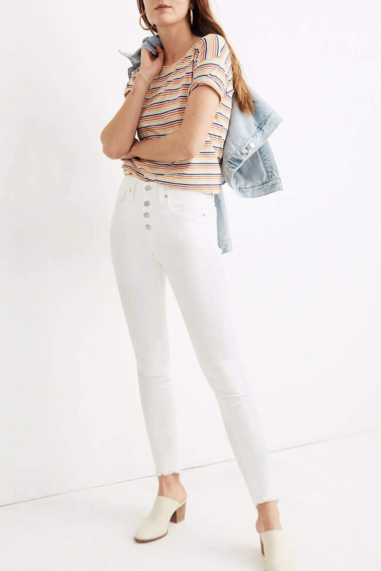 Madewell | Button Fly High Rise Jeans | Nordstrom Rack | Nordstrom Rack