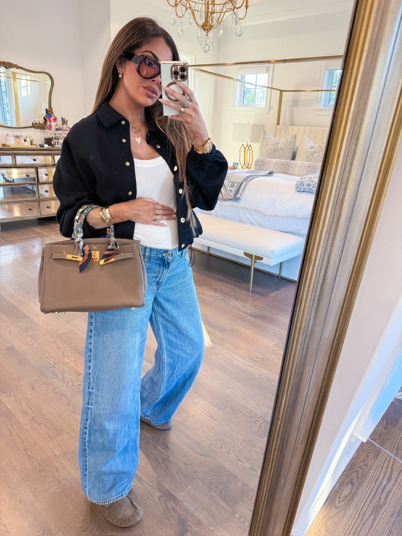 These are the Zara clogs that have fur inside! 
I’m wearing a size small in tops and size 28 in jeans! 

Zara finds, Zara fashion, Mules, Clogs, Hermes Lookalikes, Etoupe Birkin, Bomber Jacket, Jeans, Statement Coats, Gift Guide, Emily Ann Gemma 

#LTKGiftGuide #LTKHoliday #LTKSeasonal