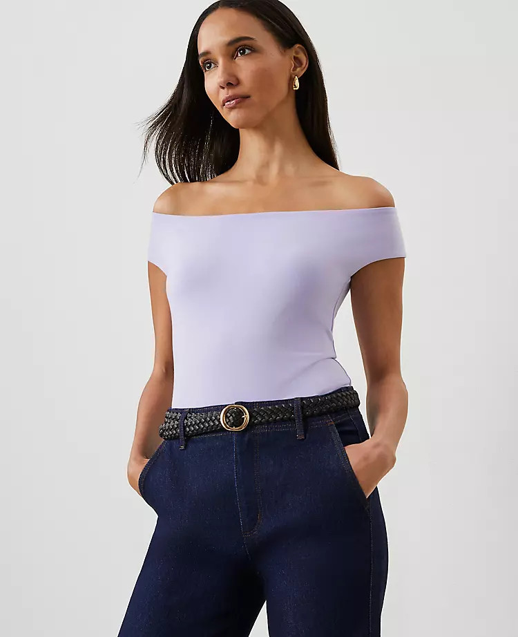Off-The-Shoulder Top | Ann Taylor