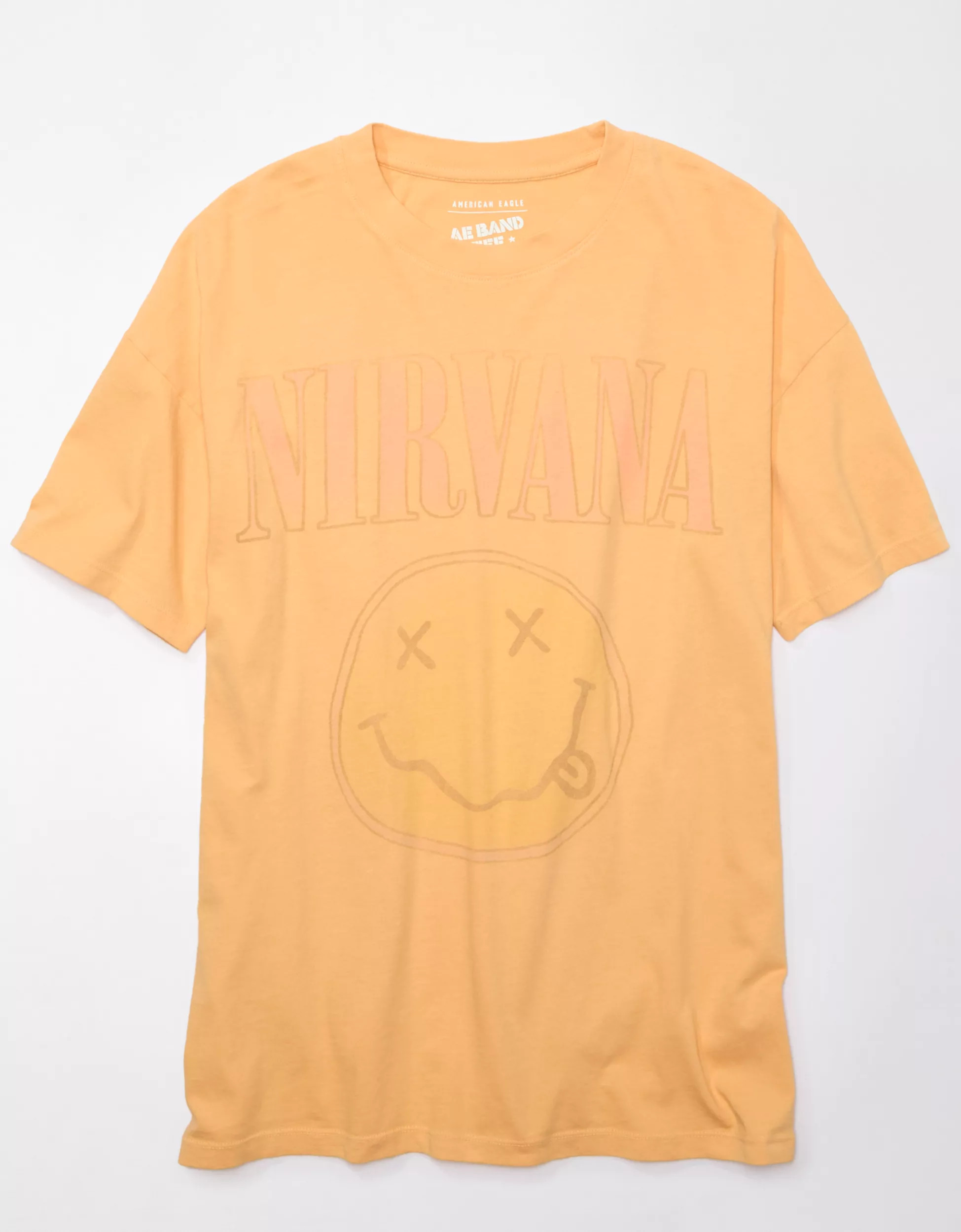 AE Oversized Nirvana Graphic Tee | American Eagle Outfitters (US & CA)