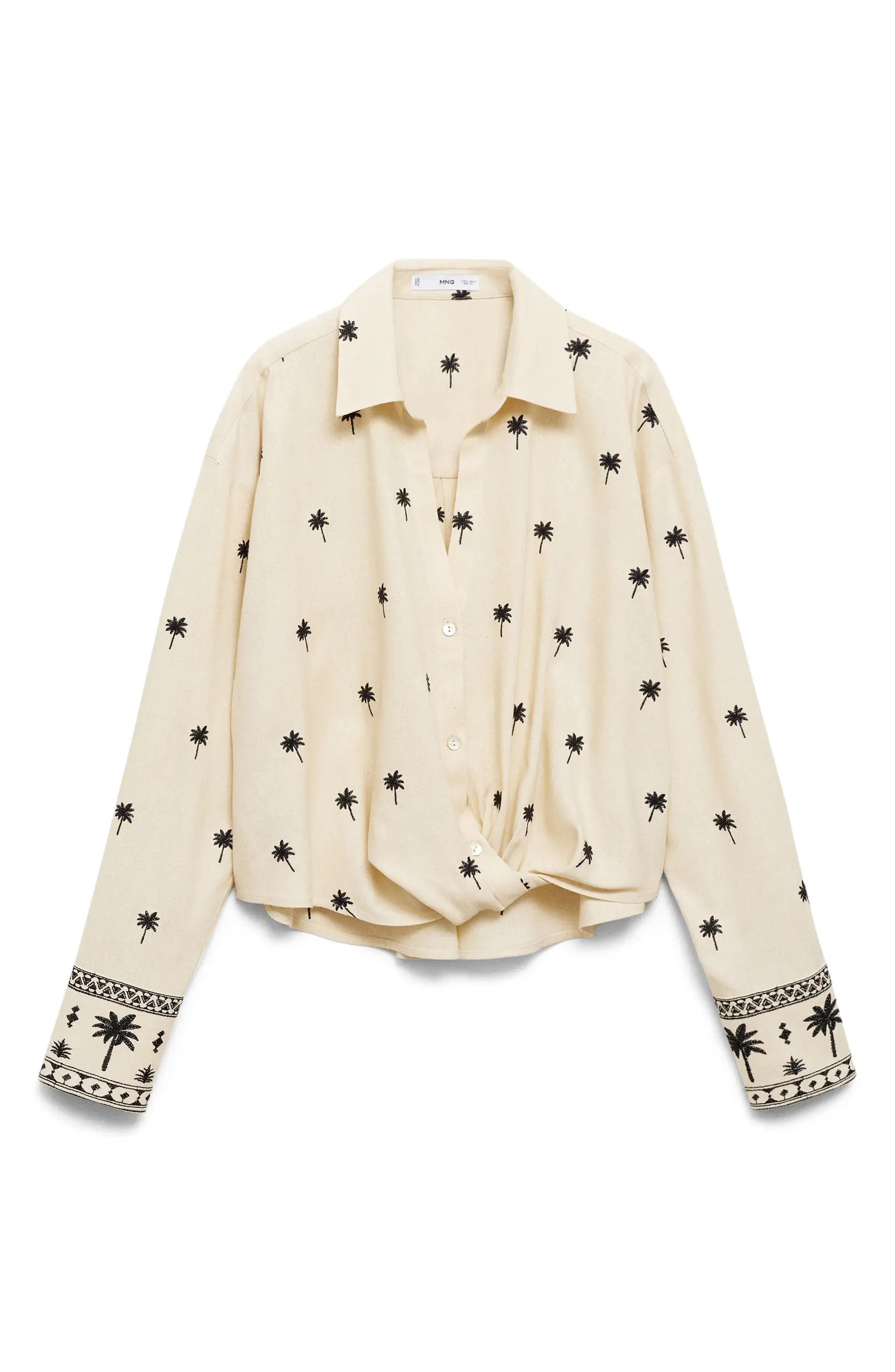 Openwork Detail Shirt | Nordstrom