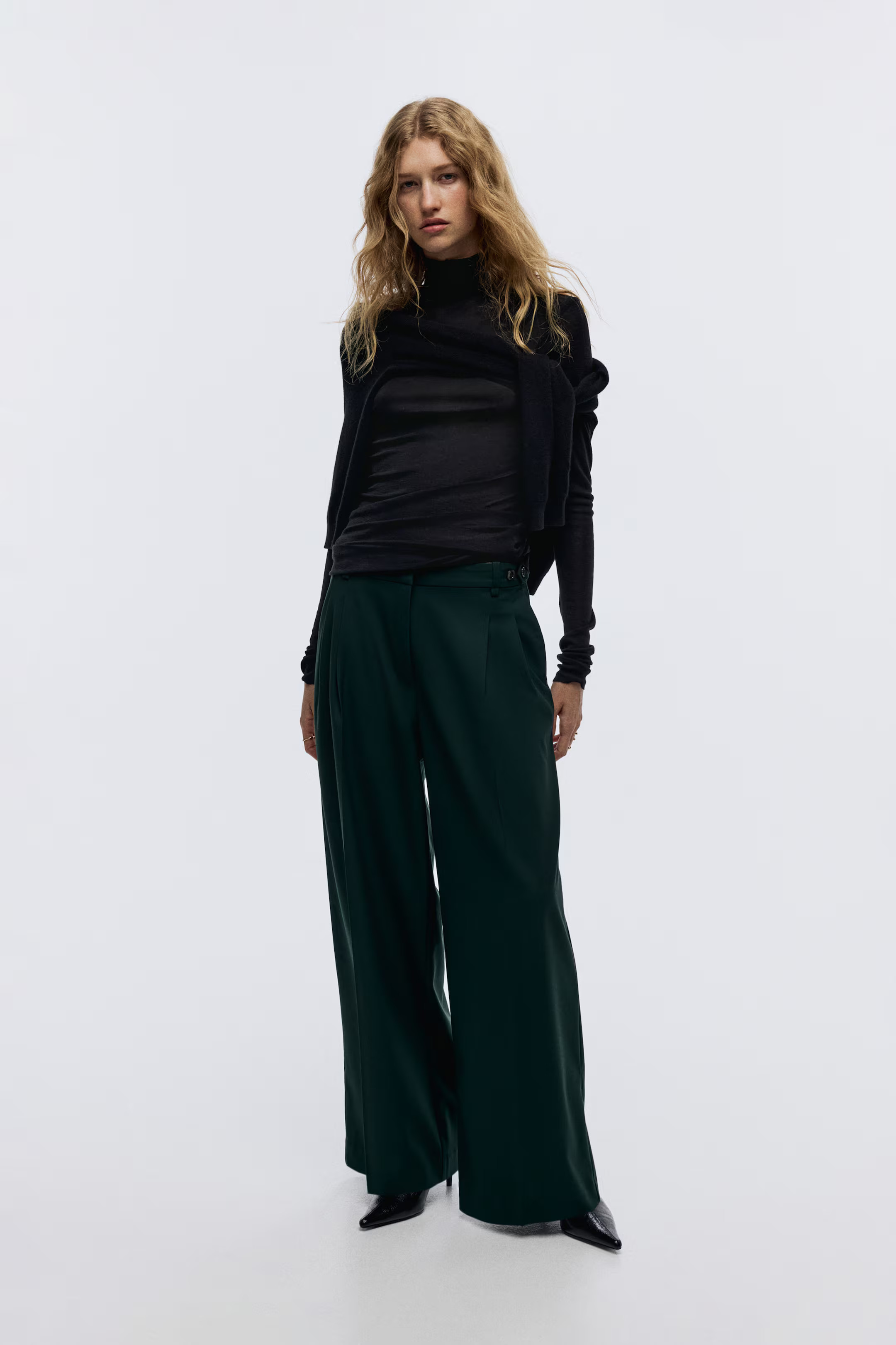 Wide-Leg Dress Pants | H&M (US + CA)