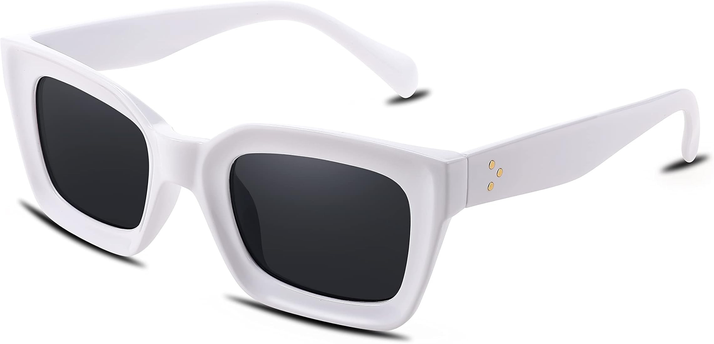 FEISEDY Classic Women Sunglasses Fashion Thick Square Sun Glasses Chunky Frame UV400 B2471… | Amazon (US)