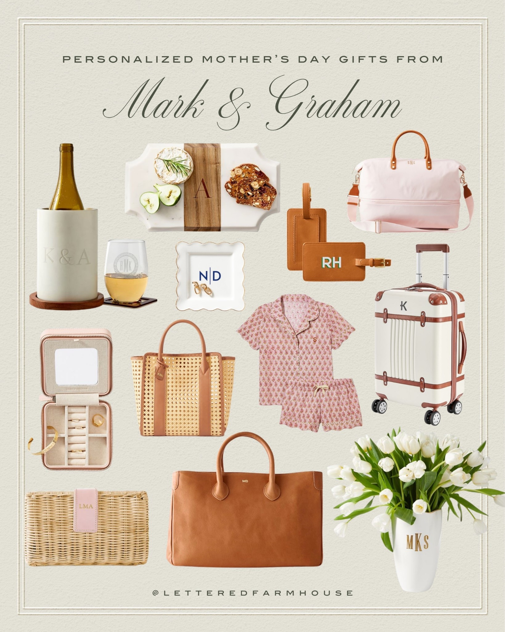 Mark & Graham Personalized Gift Ideas for Moms & Mother-in-Laws

Discover the perfect Mother’s Day gifts with our curated selection from Mark and Graham. From monogrammed travel essentials to cozy pajamas, elegant charcuterie items, and sleek wine chillers, find the ideal personalized presents to celebrate mom in style. 

Follow my LTK @LetteredFarmhouse on the @shop.LTK app to view this post and get my exclusive app-only content!

#liketkit 
@shop.ltk
https://liketk.it/5TVxA

#LTKActive #LTKTravel #LTKmomlife #LTKHome