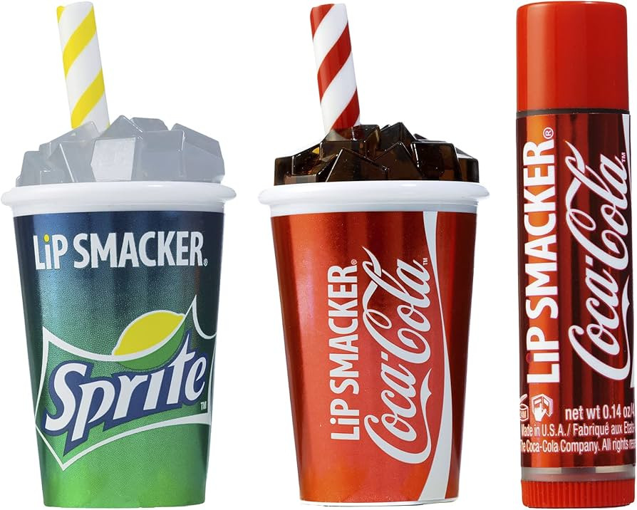 Lip Smacker Coca Cola Collection, lip balm for kids - Coca-Cola & Sprite, trio | Amazon (US)