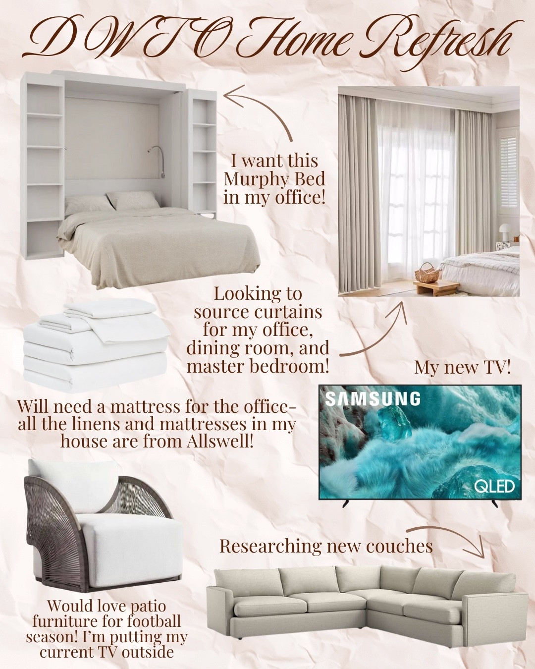 Fall home refresh | bedroom curtains | white sofa | Labor Day television sale 



#LTKSeasonal #LTKHome #LTKSaleAlert