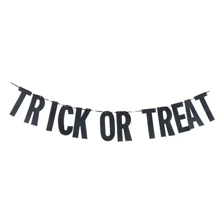 Hemoton Halloween Trick Or Treat Party Garland Buntings Wall House Haunted Supplies Decor Art Flag Tapestry Rustic Background | Walmart (US)