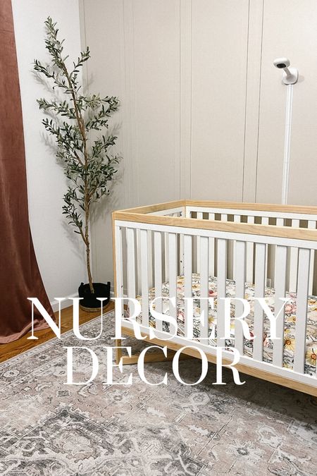 Nursery decorations! Including the crib, crib sheets, velvet curtains, and tree!

#LTKbump #LTKbaby #LTKkids