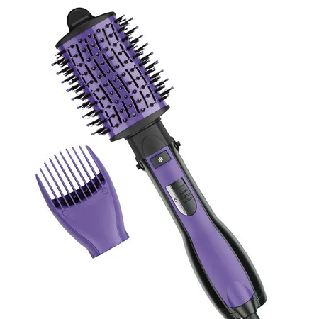 InfinitiPro by Conair The Knot Dr. Professional 14 Ceramic All-in-One Detangling Styler Hot Air Brush Ionic Purple | Walmart (US)