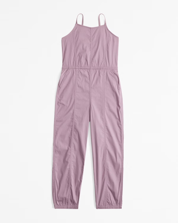 twill utility jumpsuit | Abercrombie & Fitch (US)
