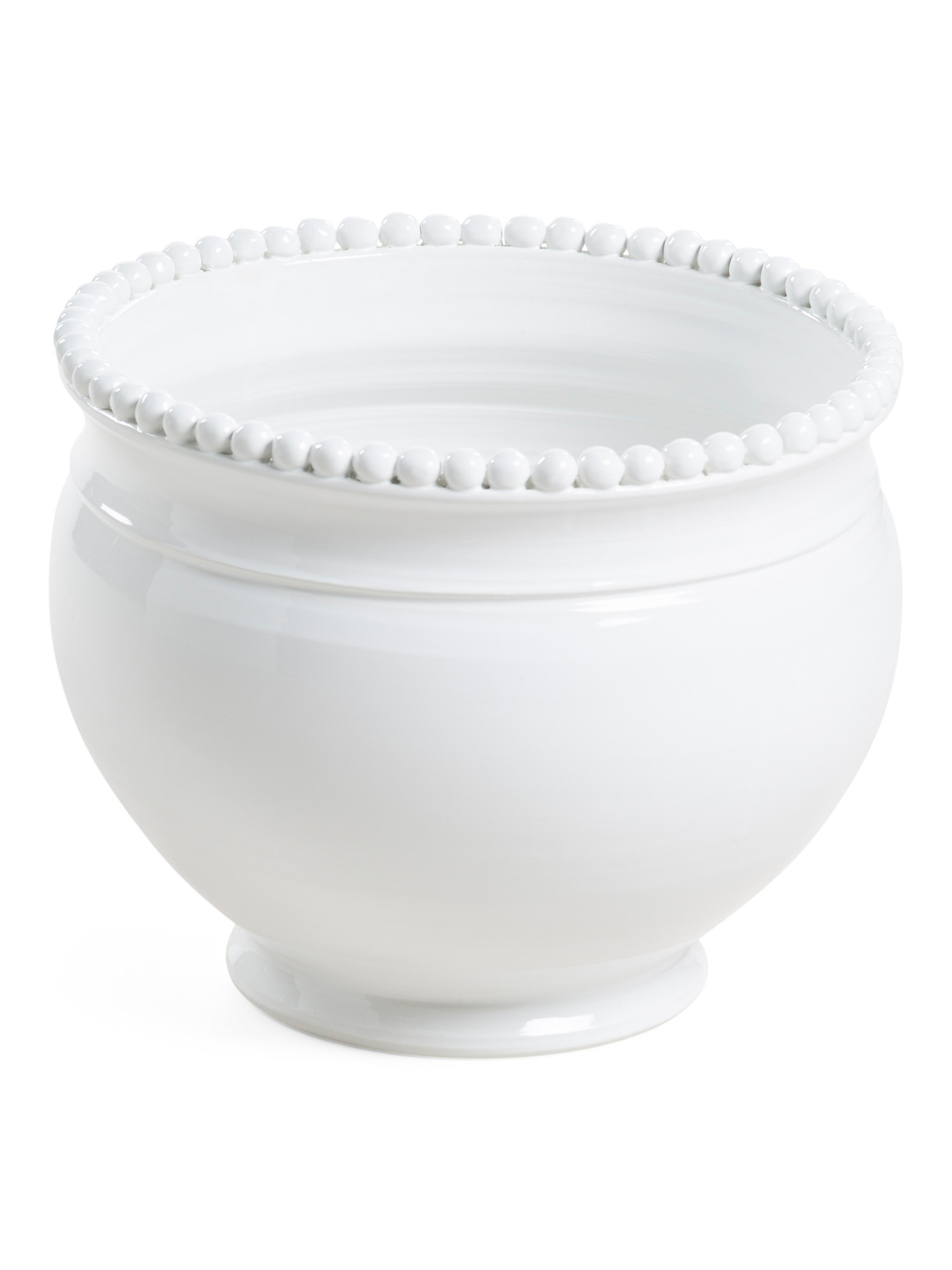 Made In Italy 13x16.5in Dot Edge Ceramic Planter | Mother's Day Gifts | Marshalls | Marshalls