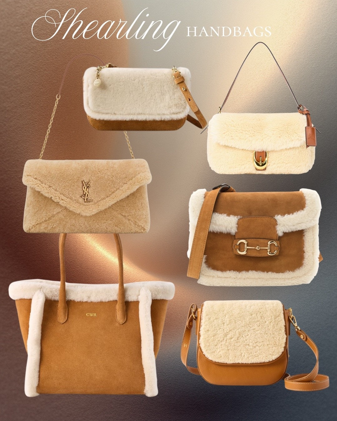 Shearling handbags, Sherpa bags

#LTKHoliday #LTKGiftGuide