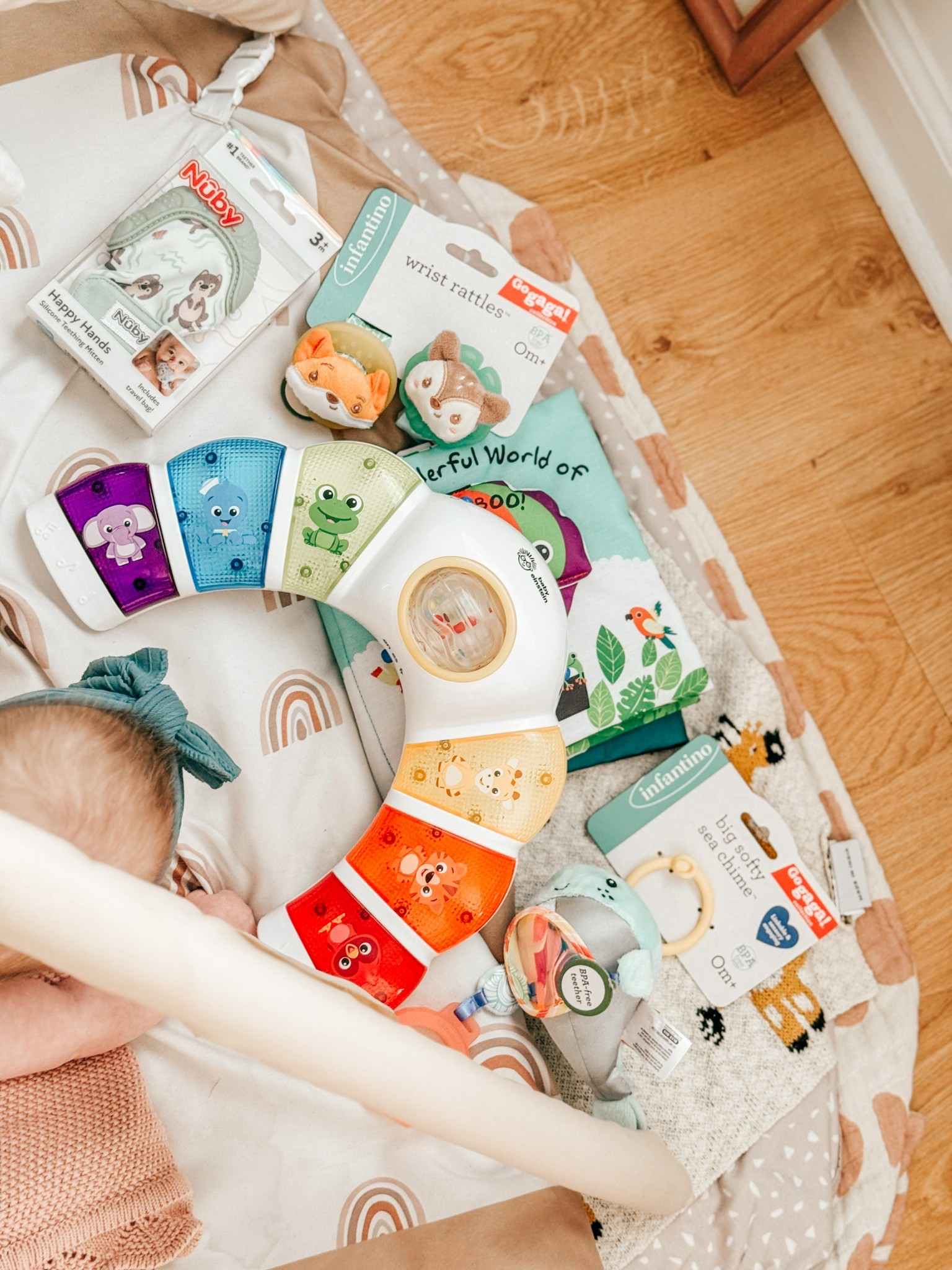 all the new toys for my 3 month old daughter! got some stuff for tummy time and to help her with teething! 



baby toys. 3 month old. daughter. baby. tummy time. teething  

#LTKFindsUnder50 #LTKBaby #LTKFamily