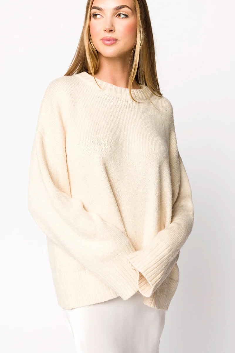 Fair Isle Sweater in Cream | Worth Collective