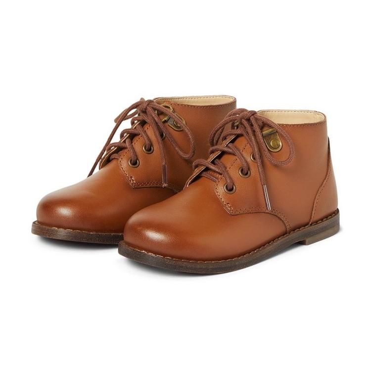 Leather Lace Up Boot | Janie and Jack
