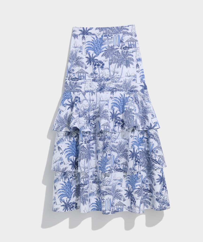 Tanya Tiered Skirt | vineyard vines