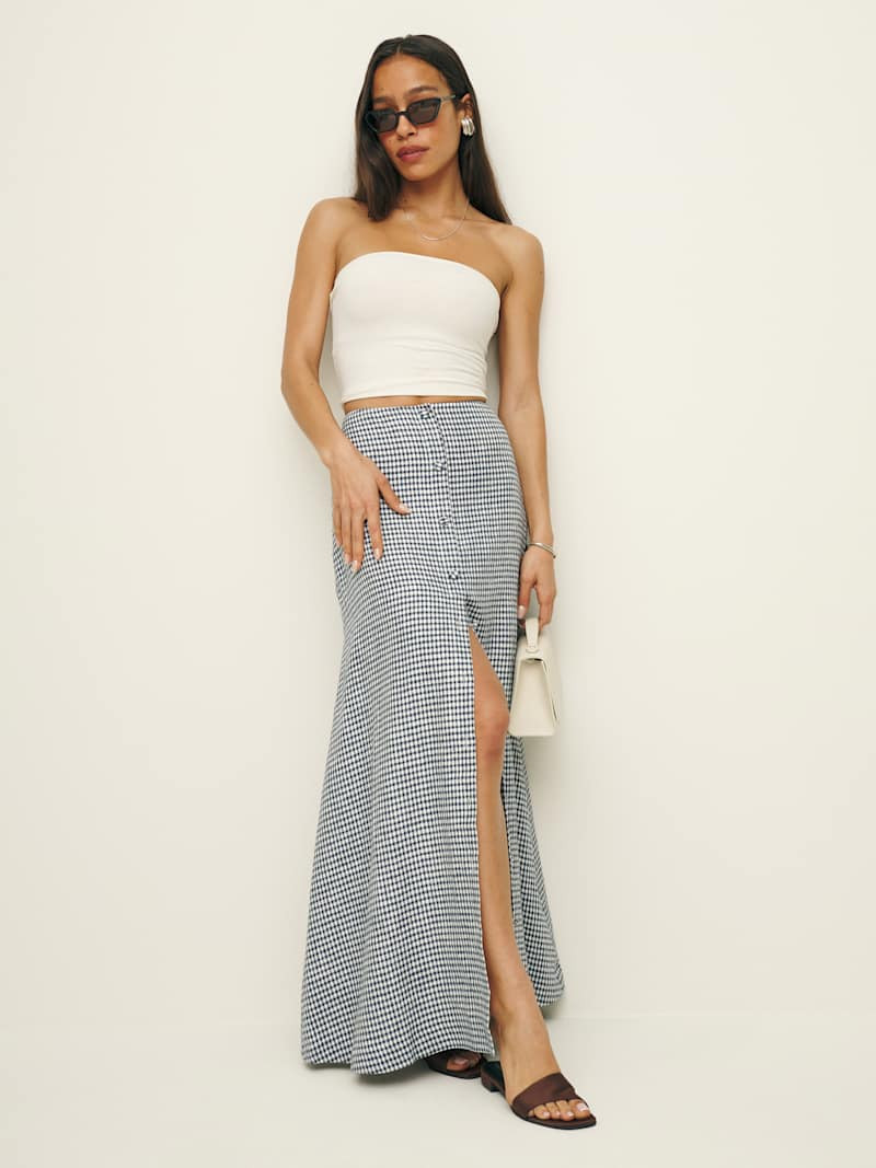 Andi Linen Skirt | Reformation (Global)