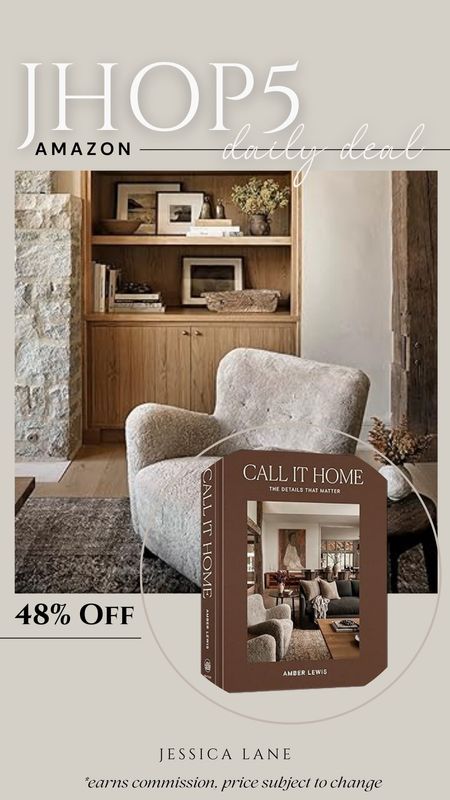 Amazon daily deal, save 48% on this best-selling hardback table top home decor book. Coffee table styling, tabletop book, hard back book, hardcover book, home decor book, shelf styling, console table styling, decorative objects, Amazon home decor

#LTKhome #LTKsalealert #LTKstyletip