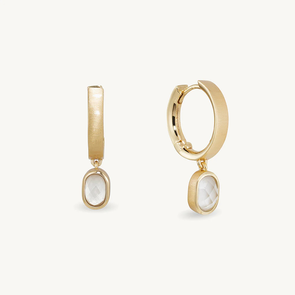 Mercer Gemstone Mini Drop Earrings | Dean Davidson