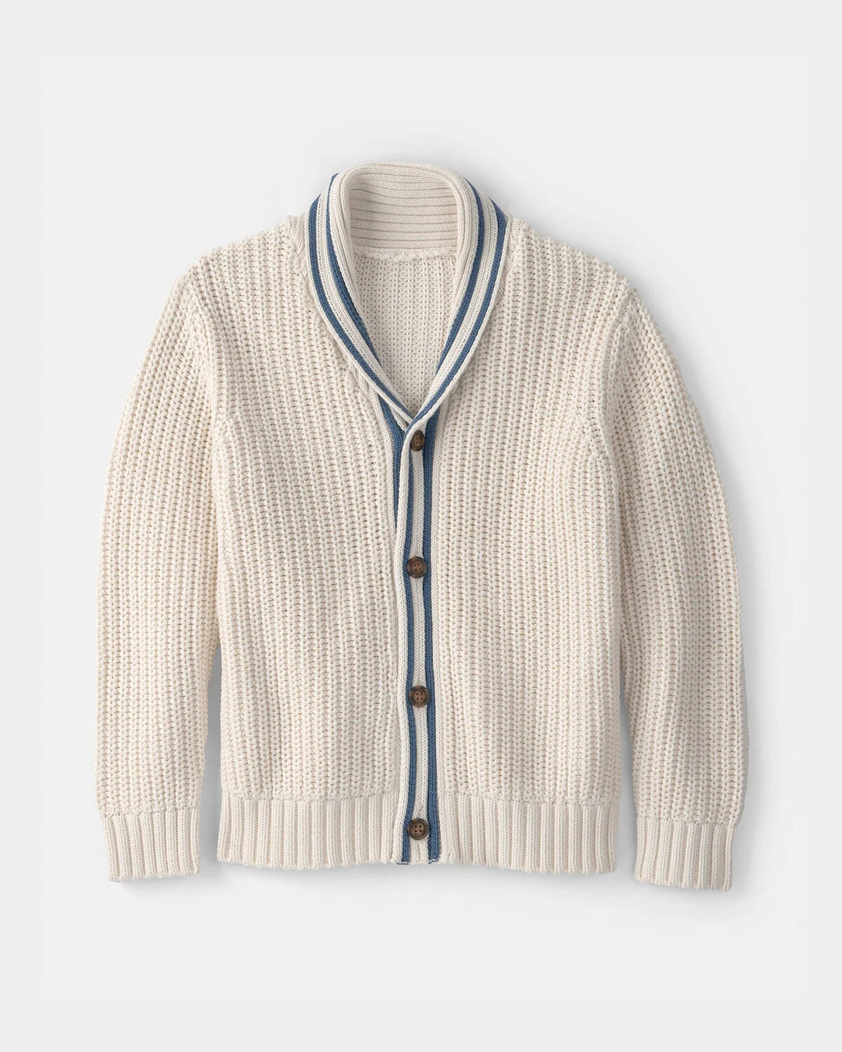 Boys Striped Cardigan Sweater - Cream | Carter's Inc