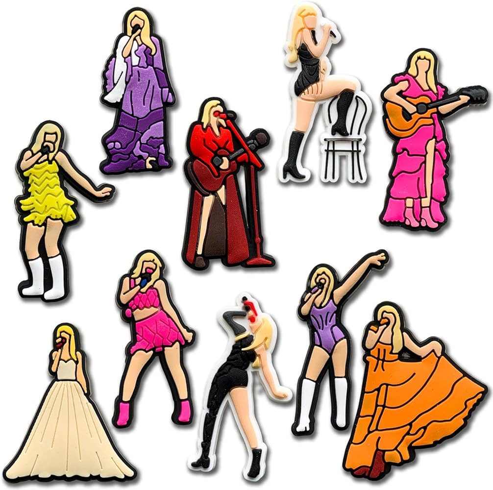 Shoe Charms for Clog Slides Sandals, Fashion Shoe Accessories for Women Adults | Amazon (US)