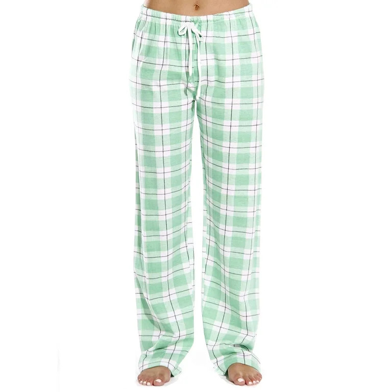 PFRNLF No Boundaries Womens Flannel Pajama Pants Ultra-Soft Comfy Pj Bottom Stretch Plaid Sleepwe... | Walmart (US)