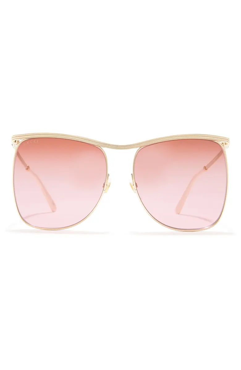 Gucci 63mm Square Sunglasses | Nordstromrack | Nordstrom Rack
