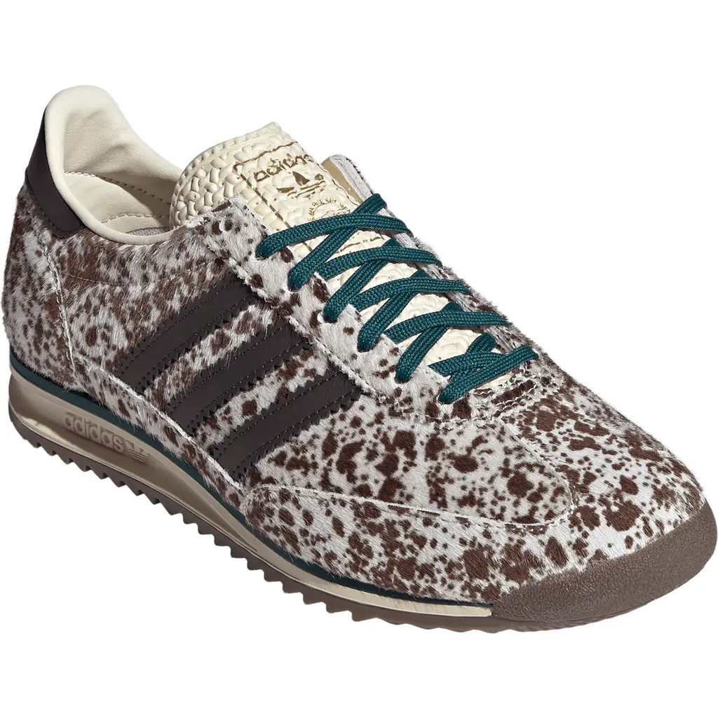 adidas SL 72 Sneaker in Off White/brown/green at Nordstrom, Size 10.5 | Nordstrom