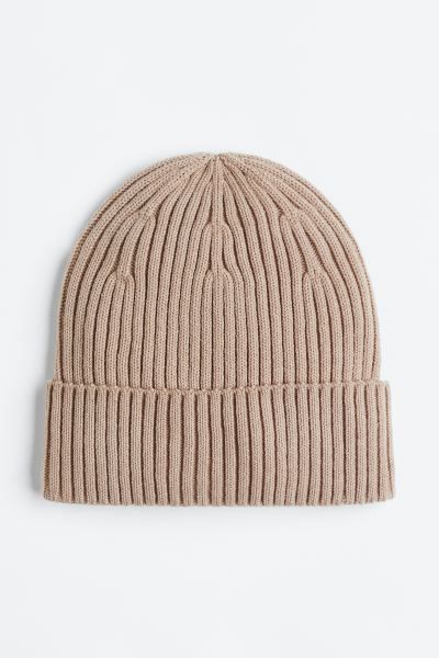 Rib-knit hat | H&M (DE, AT, CH, NL, FI)