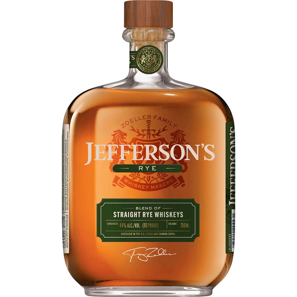 Jefferson's Rye Whiskey | Total Wine