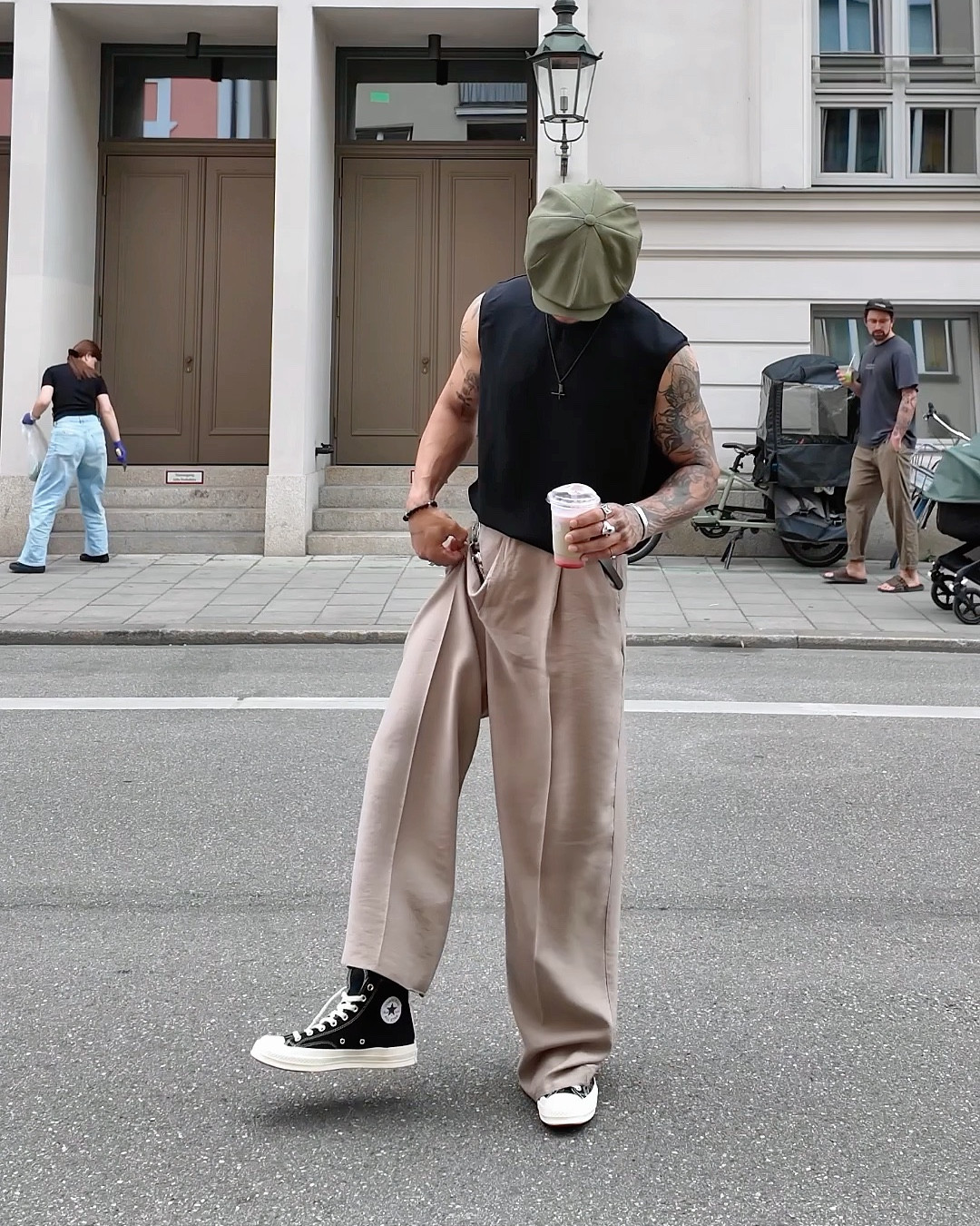 Summer outfit #widepants #style #sommer #sneaker #menfashion 

#LTKdeutschland #LTKsummer #LTKherren