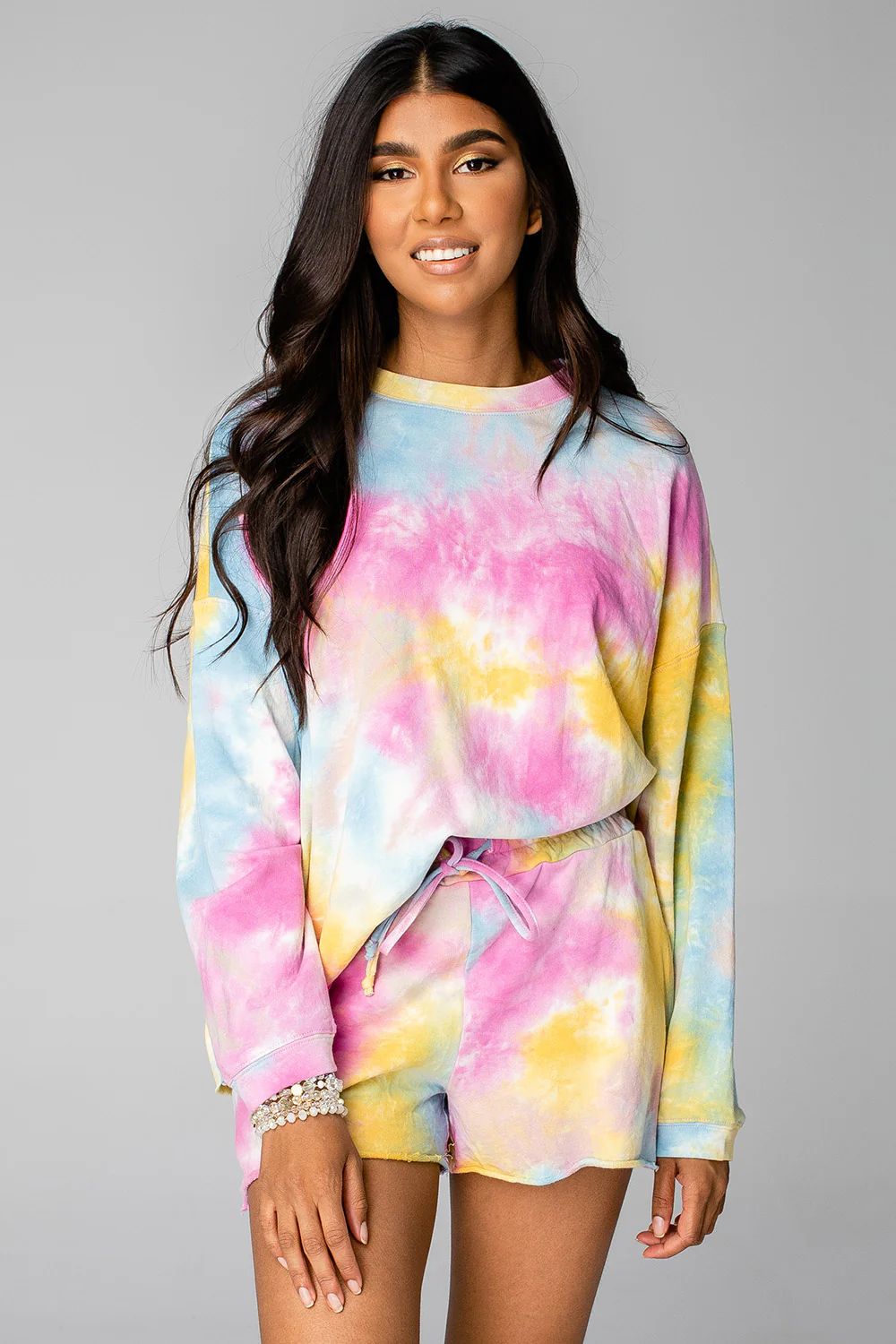 Hailey Loungewear Set - Rainbow | BuddyLove
