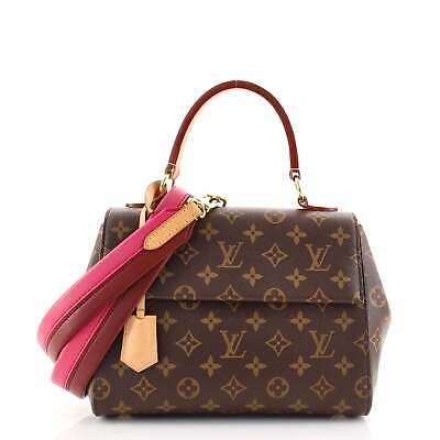 Louis Vuitton Cluny Top Handle Bag Monogram Canvas BB Brown  | eBay | eBay US