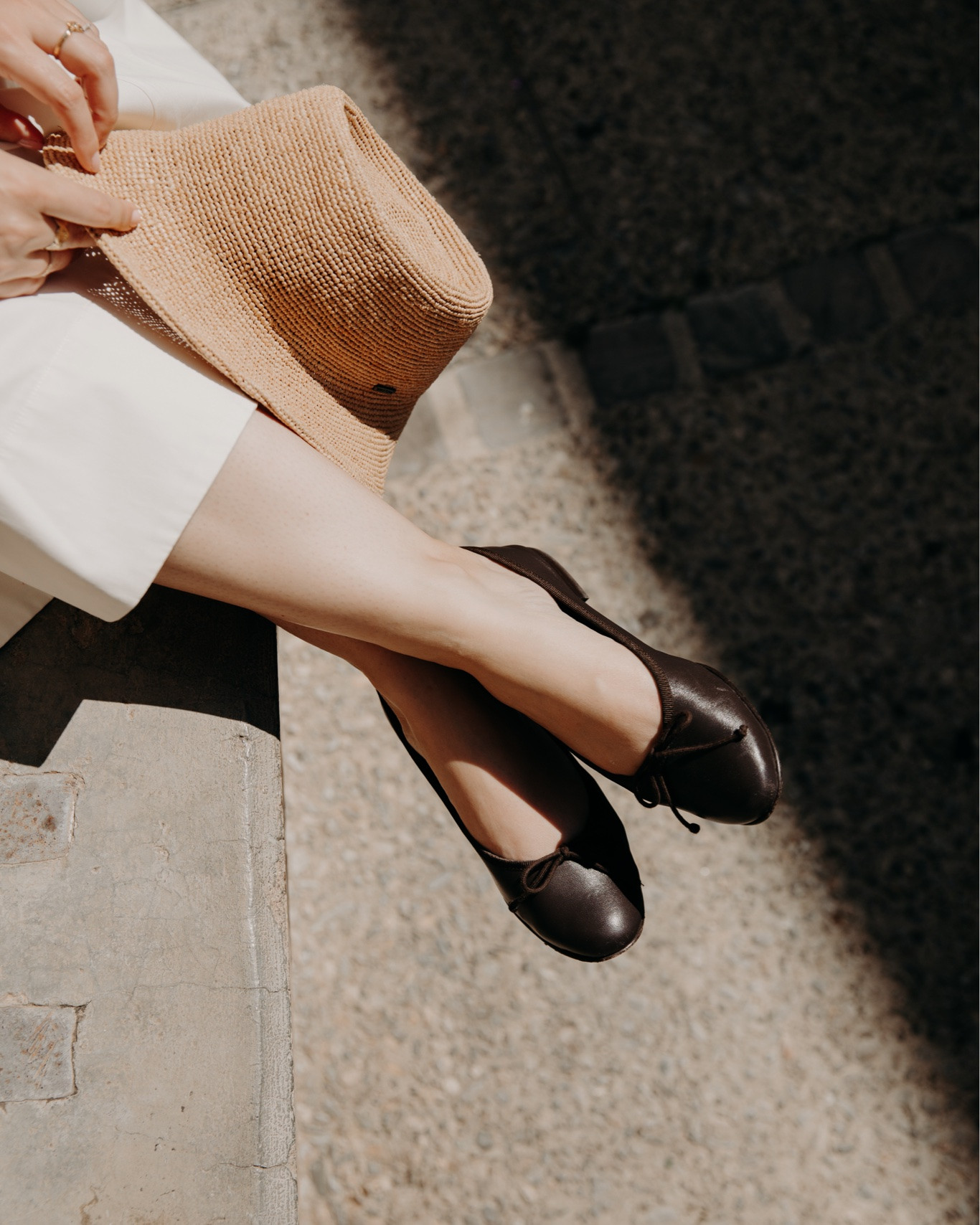 Walking around France in the @Margaux Demi ballet flats 🤎

From village markets in the South of France to boutique visits in Bordeaux and long days walking across Paris, they quickly became one of the hardest-working pieces in my suitcase! Comfortable, timeless, and easy to style, they accompanied me throughout an entire month in France ✨

🤎 A closer look is now live on maevawithamour.com, where I'm sharing more about the Demi, the story behind Margaux, and how these ballet flats became one of the most-worn pieces from my month in France 

✨ Love the shoes or outfits featured? Comment SHOP and I'll send you the links, or explore the full edit through the link in bio

👉 Save and follow along for more French-inspired style, thoughtful discoveries, and timeless wardrobe finds

With Amour, M.

Basket Bag is from a French brand called Sovani, found it at a local boutique in Pézenas, linked similar items 🤍

@SEZANE @Mejuri

#LTKootd #LTKTravel #LTKSeasonal
