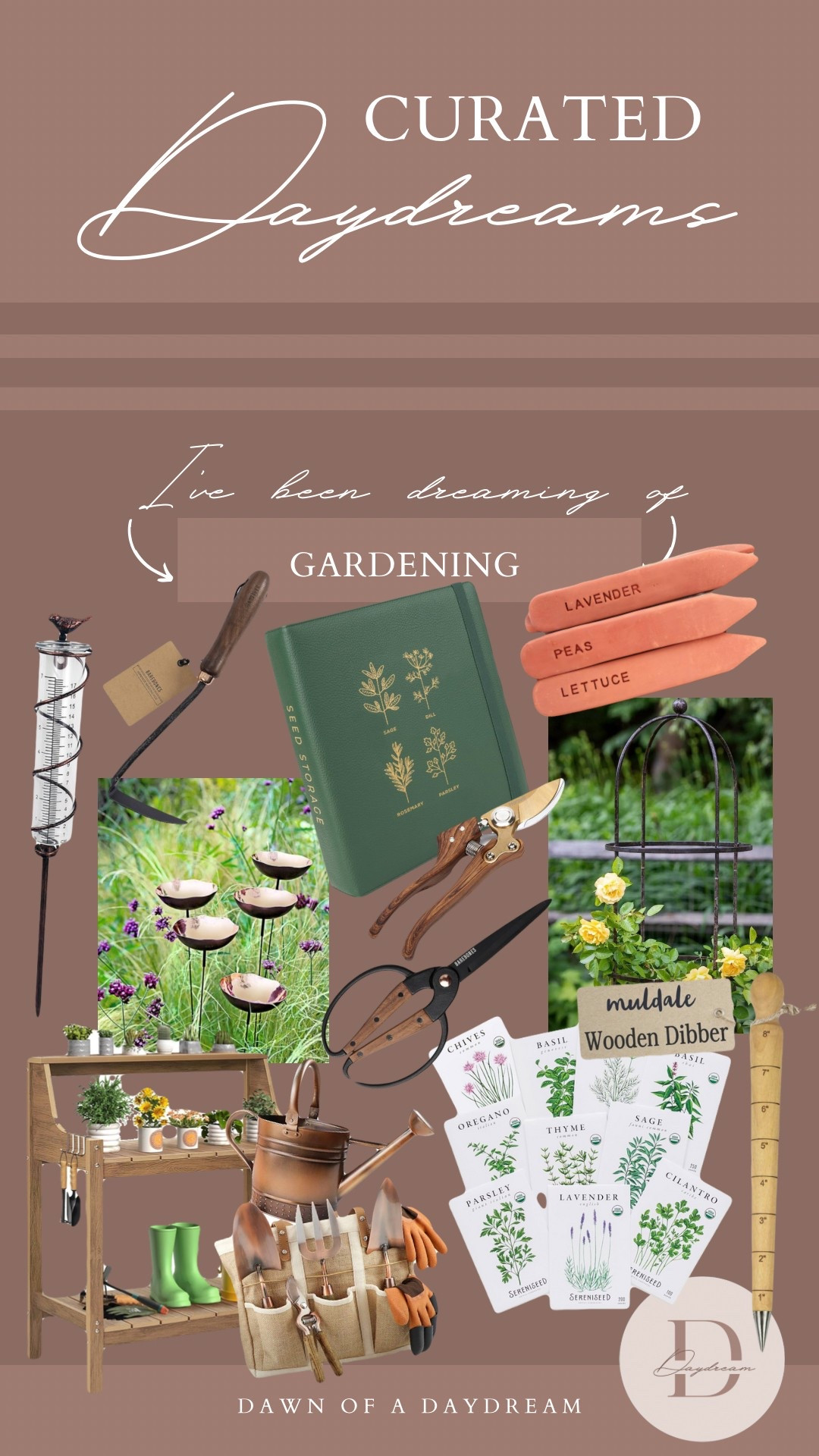 Dreaming of the day my raised beds are finished and I can fill the with all the cute gardening supplies and plants 😍

Seed spring organization gardening tools copper wood 

#LTKSeasonal #LTKHome