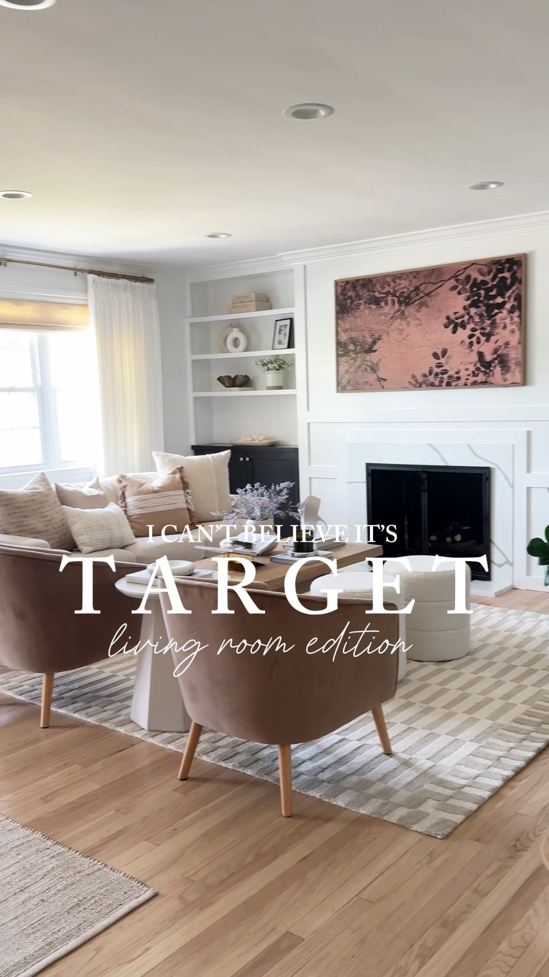 Target home finds, living room edition ✨. My best place to find all the deals and create a design inspired but on a budget 🤎

#LTKHome #LTKStyleTip #LTKVideo