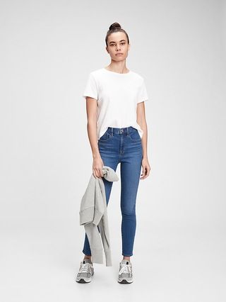The Gen Good High Rise True Skinny Jeans With Washwell™ | Gap (US)