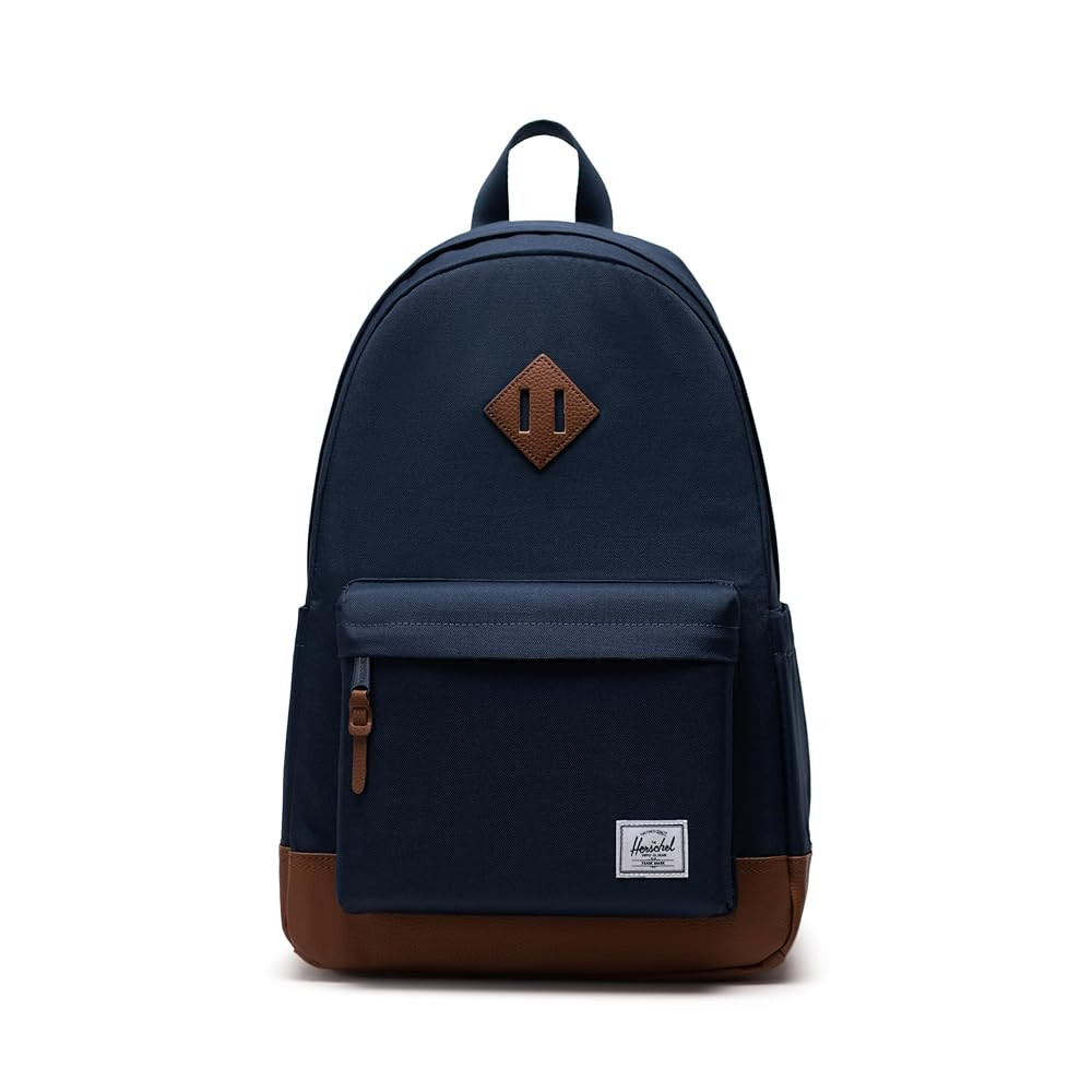 Herschel Supply Co. Heritage Backpack, Navy/Tan, Standard-24L | Amazon (US)