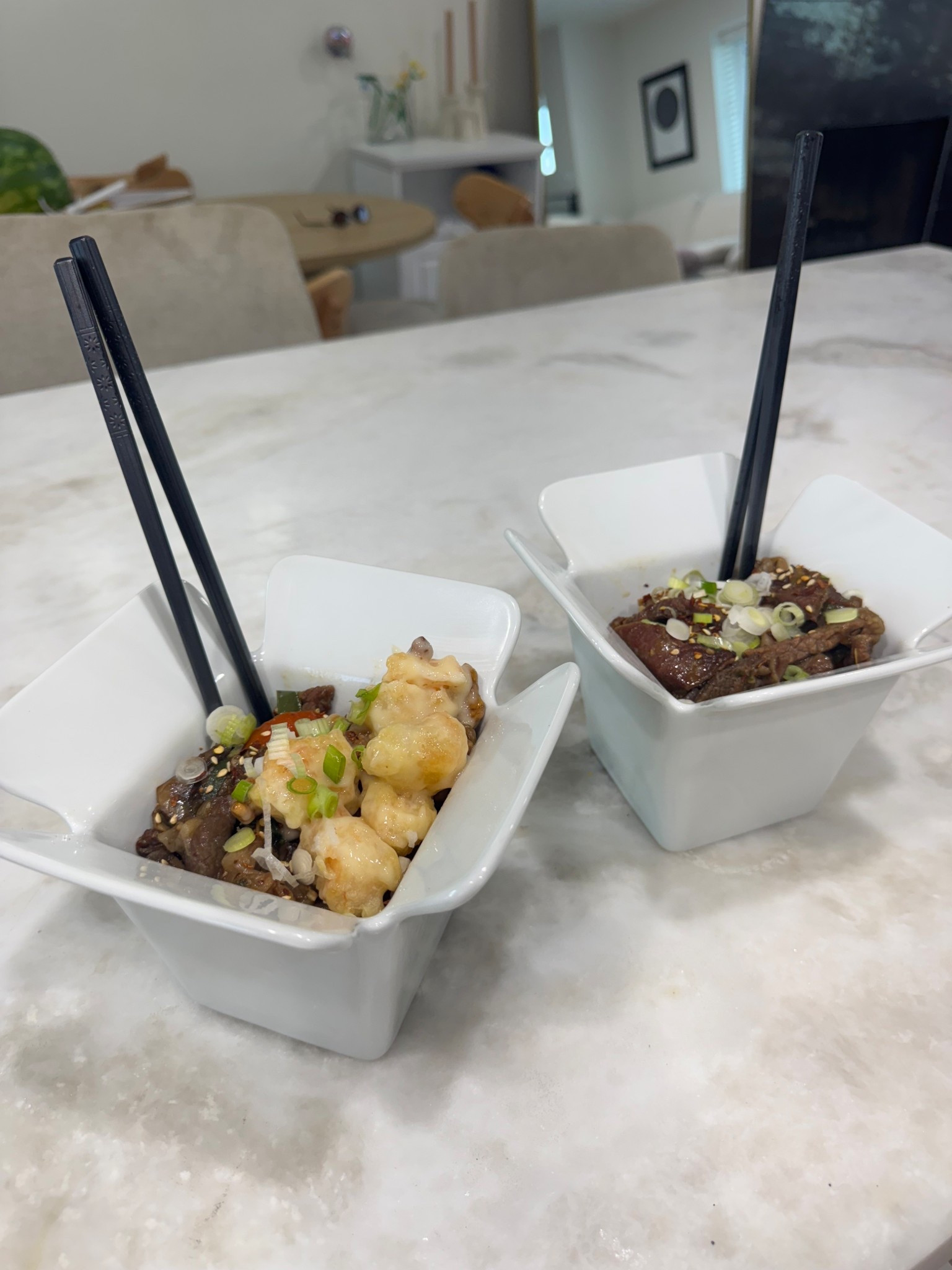 The cutest ceramic “Chinese take out” bowls!

#LTKFindsUnder100 #LTKHome #LTKStyleTip