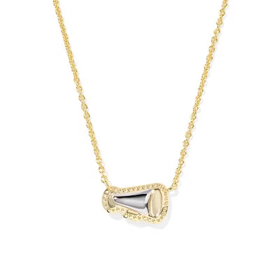 Kendra Scott Metal Cheer Pendant Necklace - Gold/Silver | Target